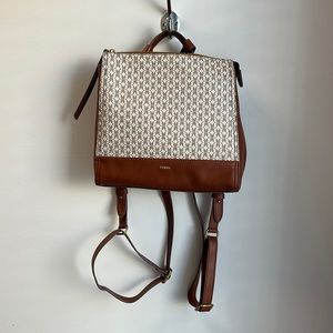 Fossil Backpack Purse and Wallet